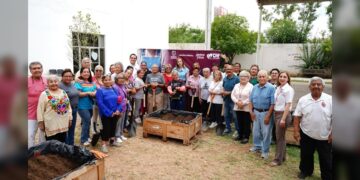 Arranca taller de ‘Huertos Urbanos en la Casa Club del Adulto Mayor’ del DIF NLD