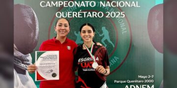 Atletas de la UAT representan a México en el panamericano de esgrima en Brasil