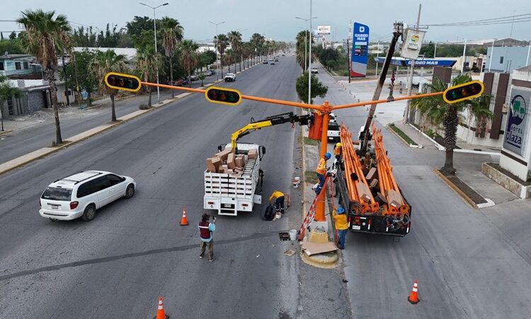 Avanza modernización en la capital de Tamaulipas