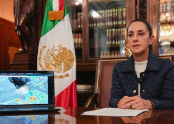 Sheinbaum emite mensaje extraordinario ante el impacto de «Erick»