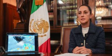 Sheinbaum emite mensaje extraordinario ante el impacto de «Erick»