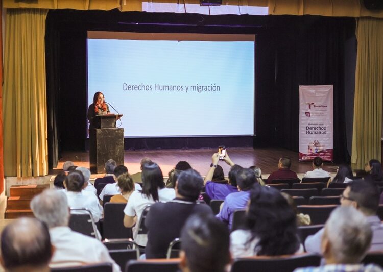 Capacita SEBIEN en respeto a derechos de migrantes