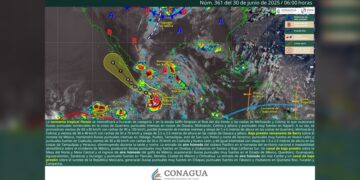 Dejará “Barry” más lluvias, vientos fuertes y granizo en el noreste de México