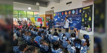 Disfrutan pequeños estudiantes de mañana mágica en Estación Palabra