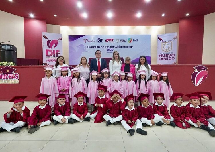 Emotiva graduación en los CAIC del DIF NLD