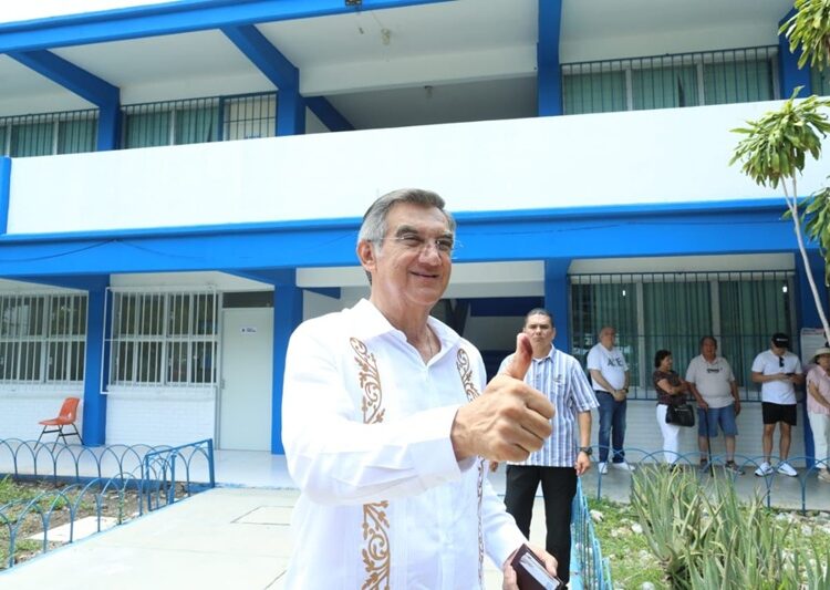 “En Tamaulipas se desarrolla una jornada electoral en paz”: AVA