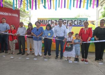 En beneficio de 172 alumnos, entrega Municipio obra educativa