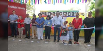 En beneficio de 172 alumnos, entrega Municipio obra educativa