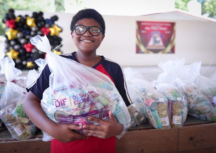 Entrega DIF Tamaulipas dotaciones de verano del programa ‘Desayunos Escolares’