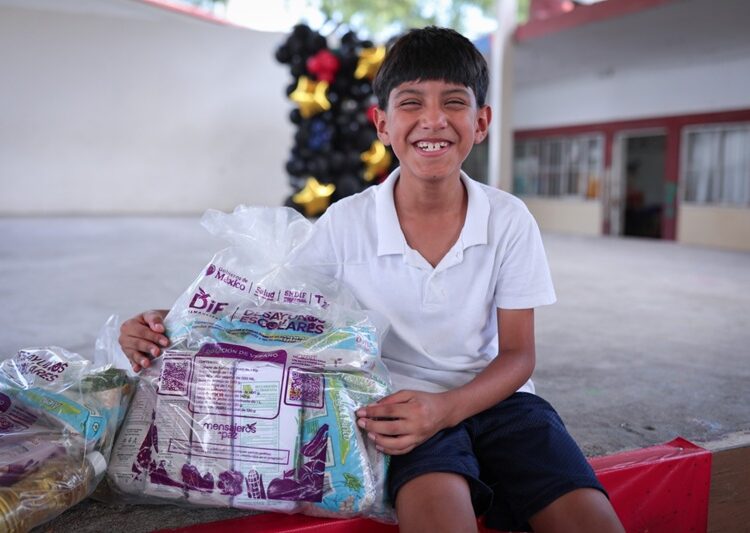 Entrega DIF Tamaulipas dotaciones de verano del programa ‘Desayunos Escolares’