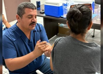 Este viernes concluye jornada de vacunación contra el sarampión en el DIF NLD