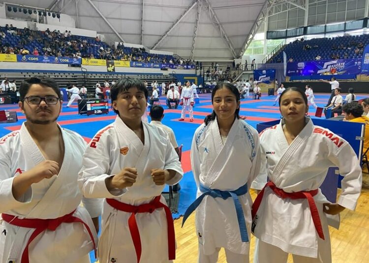 Estudiantes de la UAT destacan en Nacional de Karate