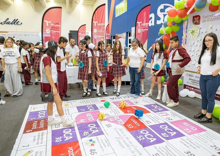 Éxito en Tamaulipas la ‘Jornada Nacional por la Paz y Contra las Adicciones’