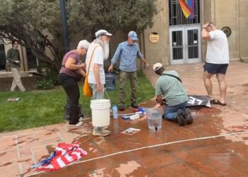 ¡Ataque en una marcha proisraelí en Colorado!