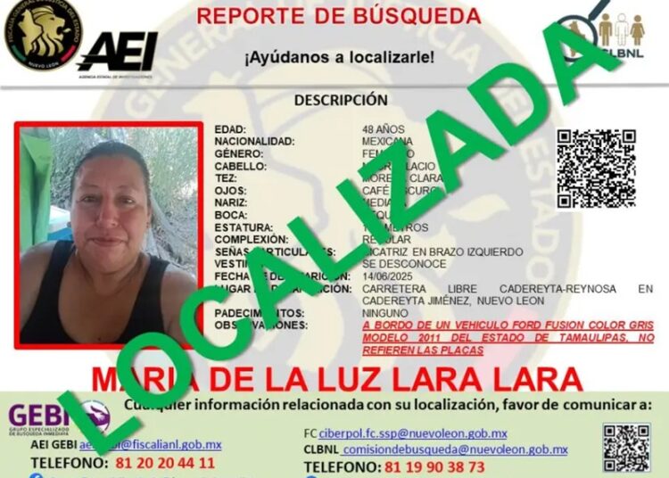 Liberan con vida a 4 personas secuestradas en la carretera Monterrey-Reynosa