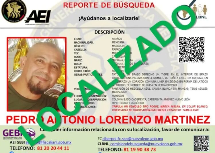 Liberan con vida a 4 personas secuestradas en la carretera Monterrey-Reynosa