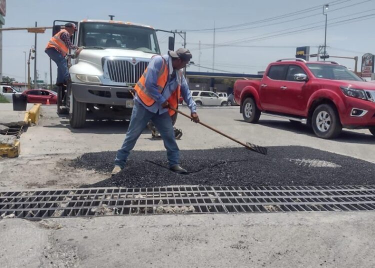 Gobierno de Victoria avanza en la rehabilitación de la infraestructura vial en colonias