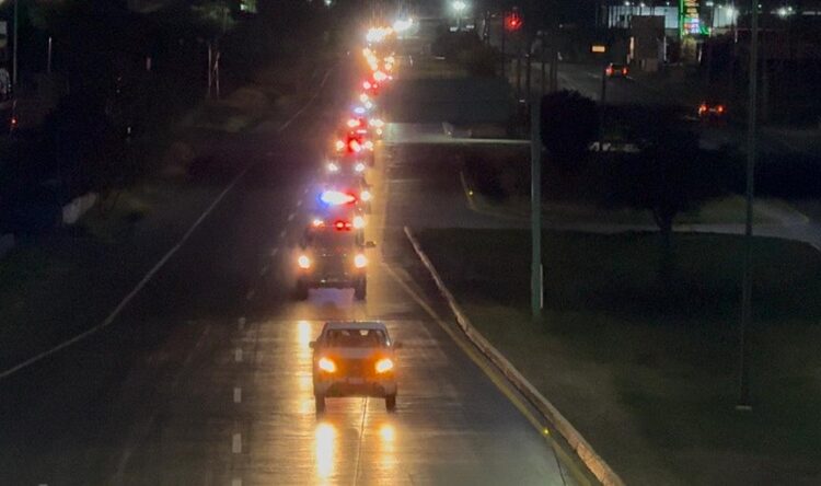 Guardia Estatal brinda seguridad a Caravana “Migrantes Unidos”