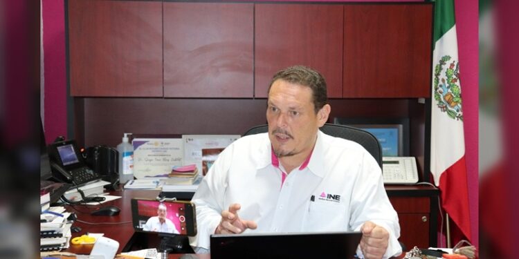 INE de Tamaulipas también capacita a militantes del PT, PVEM y PAN