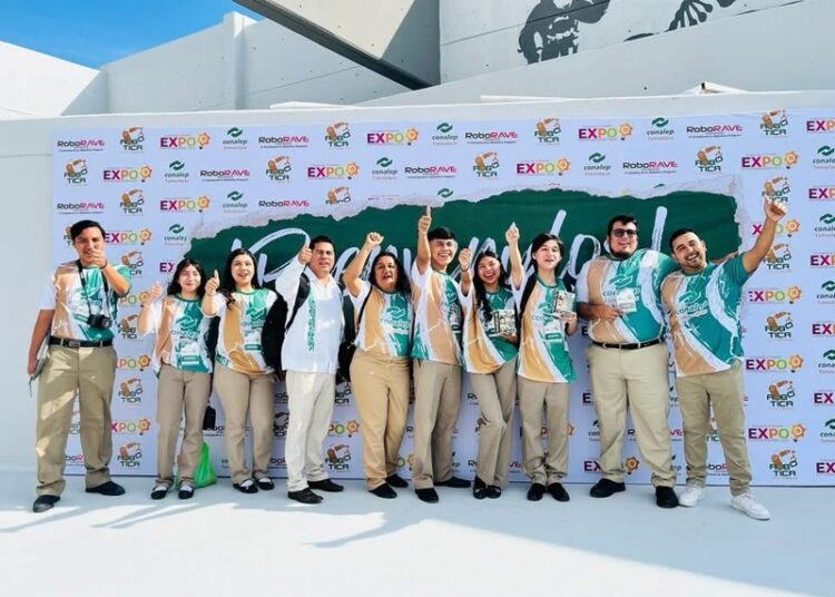 Impulsa CONALEP a estudiantes en ‘Expo Emprendedores y Concurso de Robótica 2025’