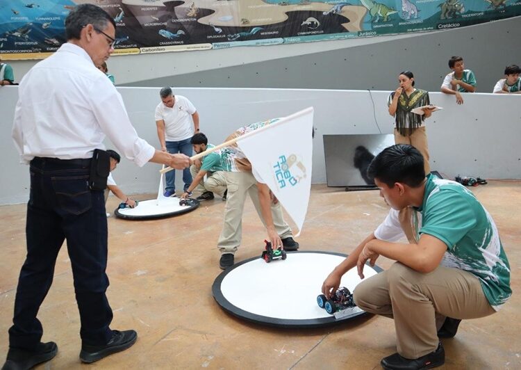 Impulsa CONALEP a estudiantes en ‘Expo Emprendedores y Concurso de Robótica 2025’