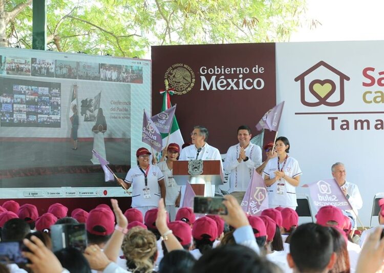 Inicia Américo Villarreal ‘Salud Casa por Casa’ en Tamaulipas