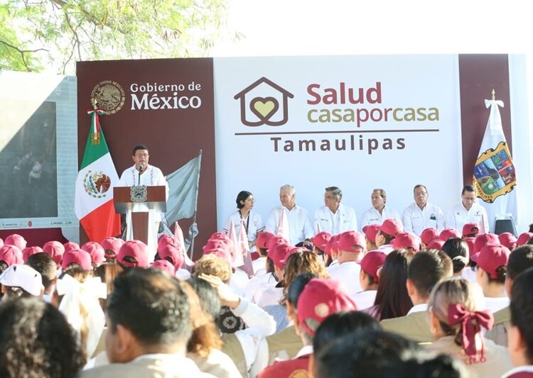 Inicia Américo Villarreal ‘Salud Casa por Casa’ en Tamaulipas
