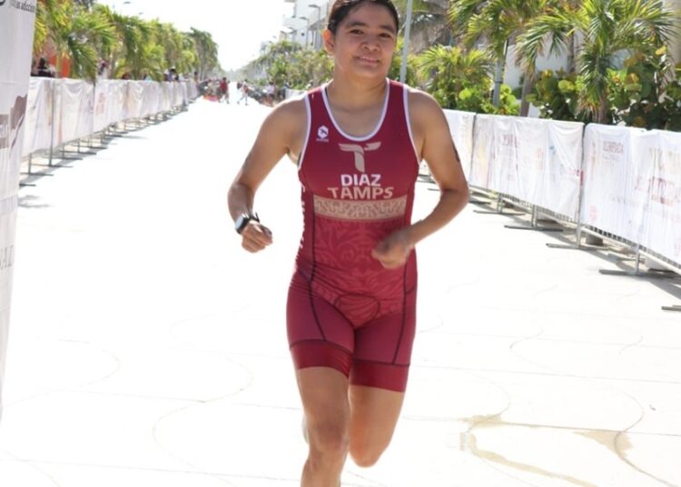 Inicia Tamaulipas fuerte en triatlón en la Olimpiada Nacional