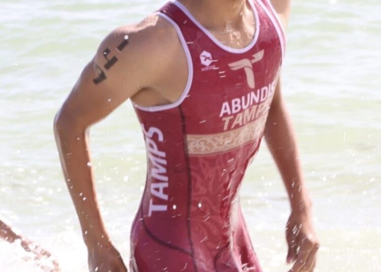 Inicia Tamaulipas fuerte en triatlón en la Olimpiada Nacional