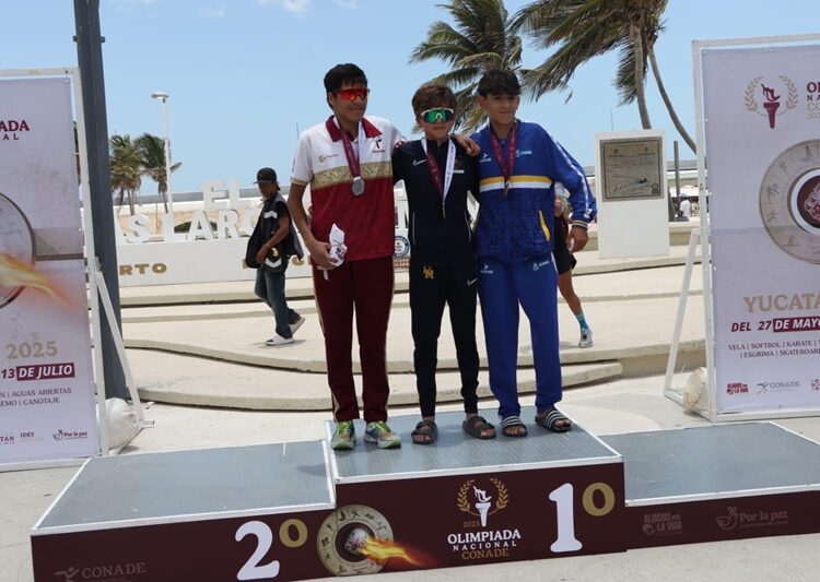 Inicia Tamaulipas fuerte en triatlón en la Olimpiada Nacional