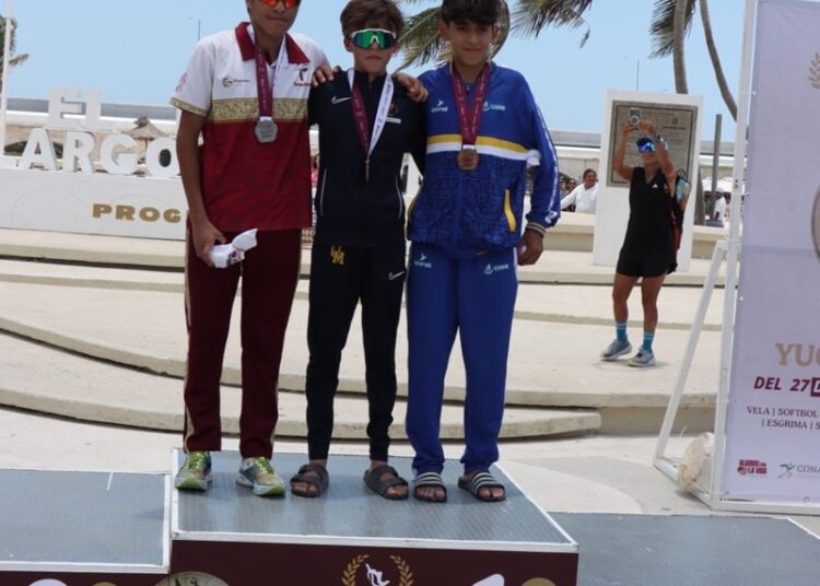 Inicia Tamaulipas fuerte en triatlón en la Olimpiada Nacional