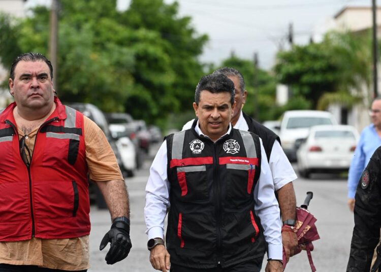 Supervisa alcalde de Victoria acciones por tormenta ‘Barry’