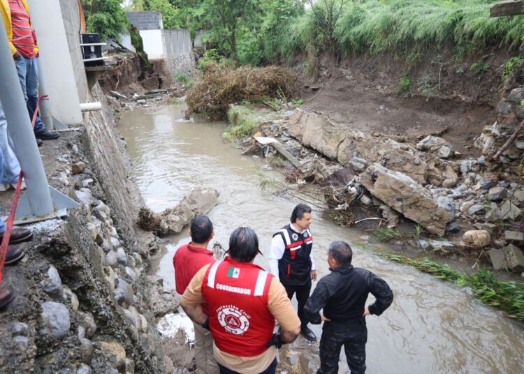 Supervisa alcalde de Victoria acciones por tormenta ‘Barry’