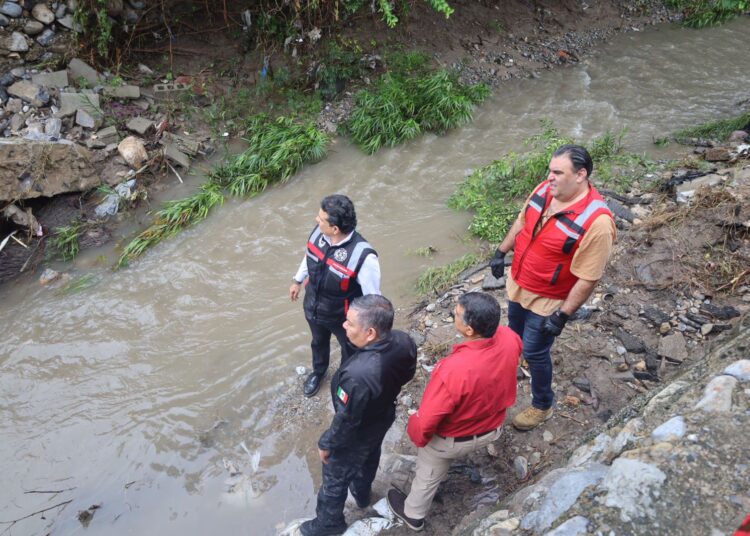 Supervisa alcalde de Victoria acciones por tormenta ‘Barry’