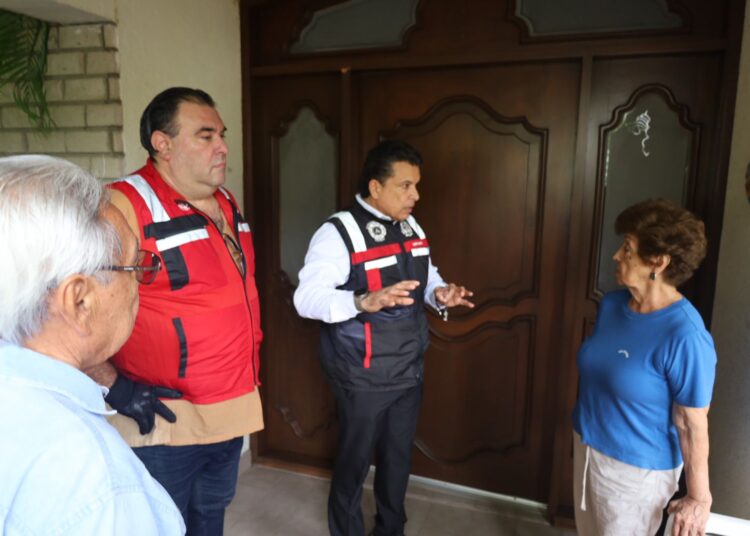 Supervisa alcalde de Victoria acciones por tormenta ‘Barry’