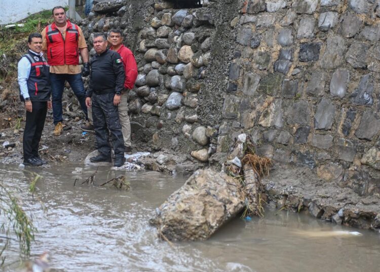 Supervisa alcalde de Victoria acciones por tormenta ‘Barry’