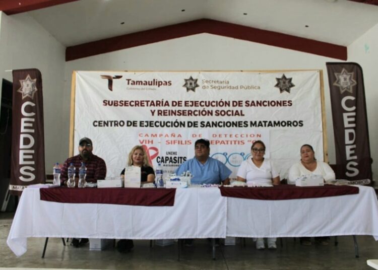 Lleva CAPASITS campaña de detección de ITS y ETS al CEDES Matamoros