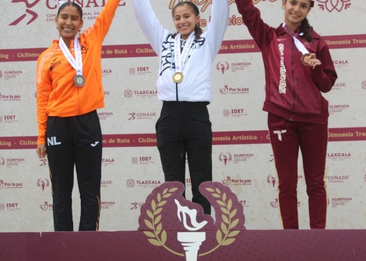 Mariela González gana medalla de bronce en la Olimpiada Nacional