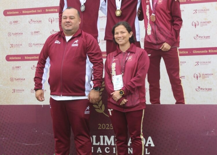 Oro y bronces para Tamaulipas en el arranque del atletismo de la Olimpiada Nacional 2025