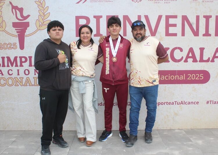Oro y bronces para Tamaulipas en el arranque del atletismo de la Olimpiada Nacional 2025