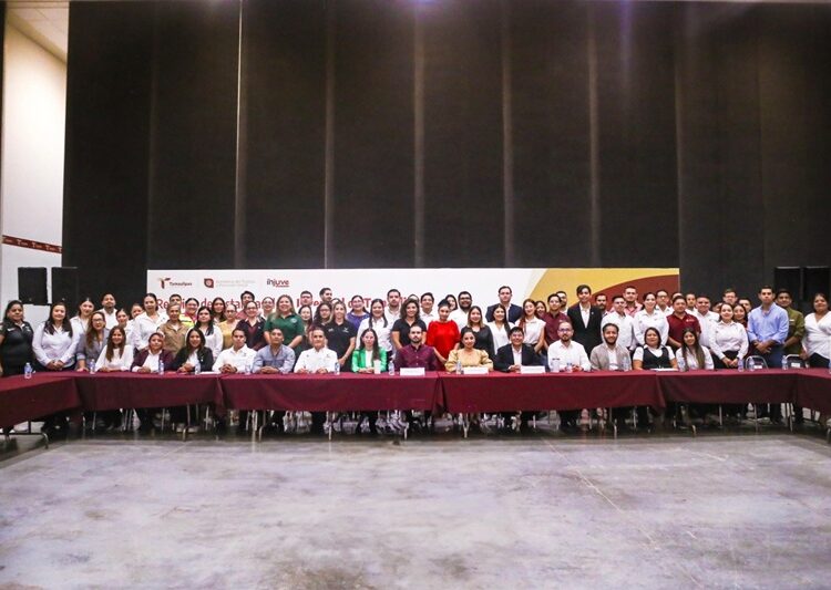 Presenta INJUVE Tamaulipas plan de trabajo conjunto con instancias de atención