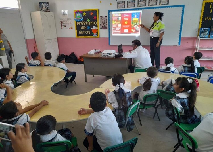Promueve Dirección de Tránsito y Vialidad ‘Cultura Vial’ en niñas y niños