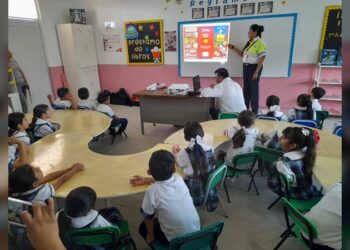 Promueve Dirección de Tránsito y Vialidad ‘Cultura Vial’ en niñas y niños