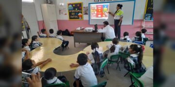 Promueve Dirección de Tránsito y Vialidad ‘Cultura Vial’ en niñas y niños