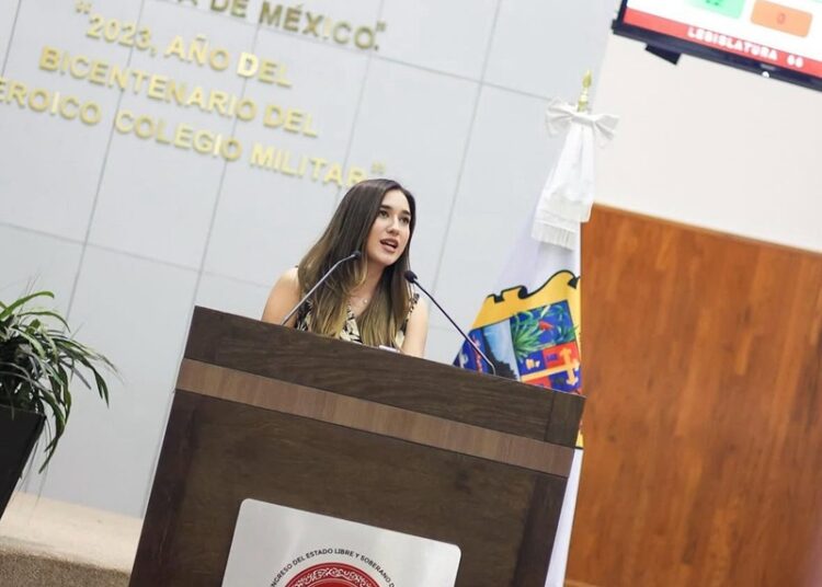 Propone Katalyna regular sanciones por el uso de armas ante el Congreso de la Unión