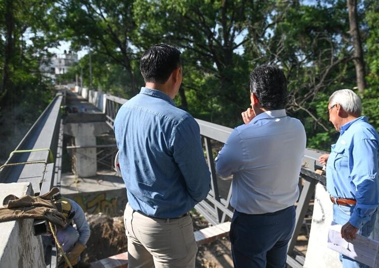 Puente peatonal del 13 Praxedis Balboa será más seguro