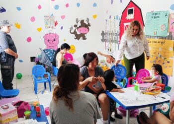 Realizan sesión de educación inicial en CEDES Reynosa