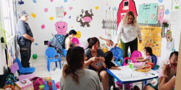 Realizan sesión de educación inicial en CEDES Reynosa
