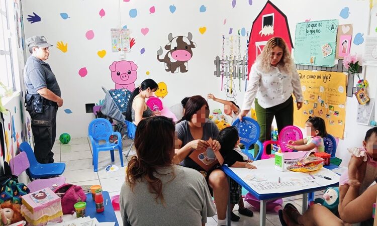 Realizan sesión de educación inicial en CEDES Reynosa