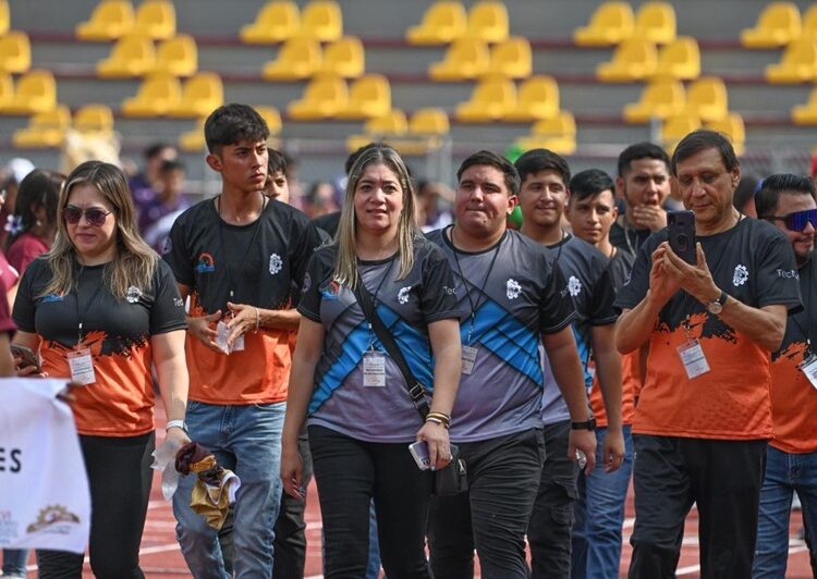 Recibe la Capital de Tamaulipas a jóvenes deportistas de tecnológicos de México